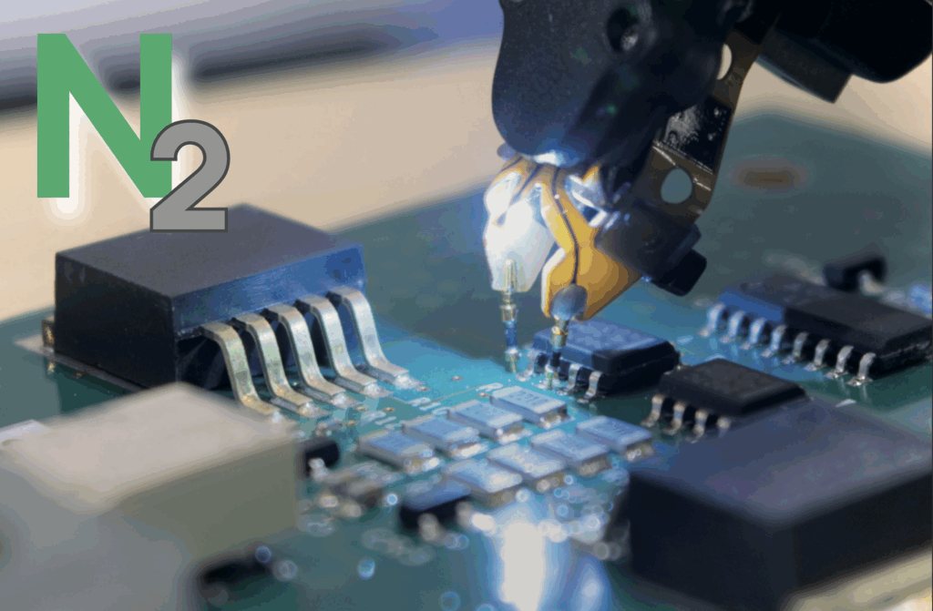 Stickstoff in der Elektronikfertigung – präzise Lötprozesse für höchste Qualität und Zuverlässigkeit